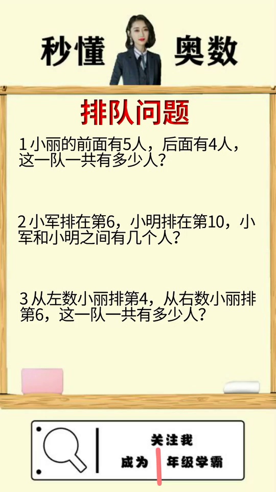 画草图解决排队问题数