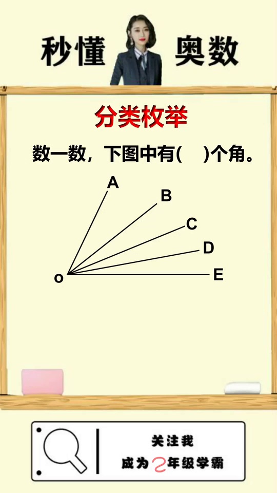 分类枚举轻松搞定小学