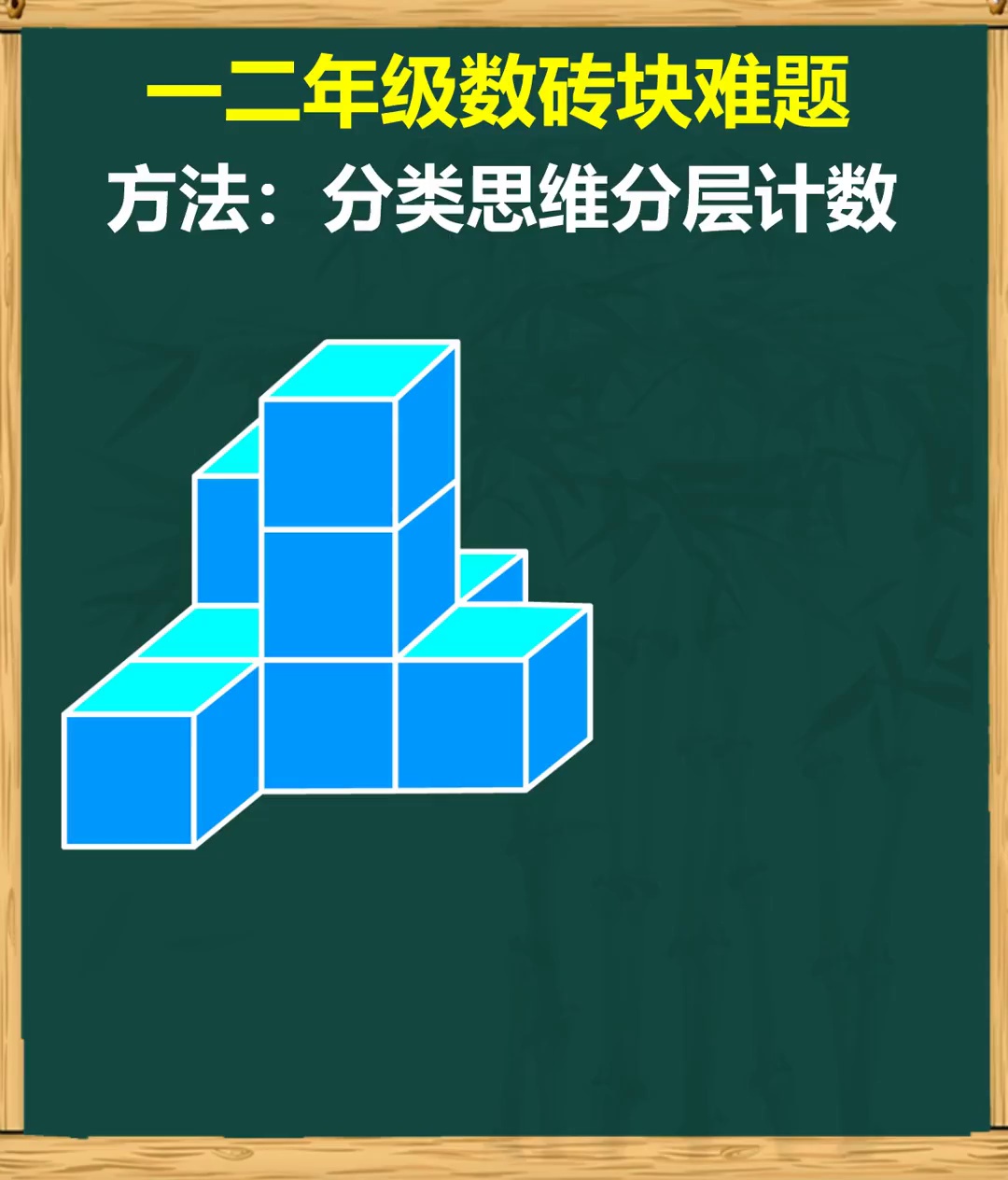 快来数数砖块数小学数