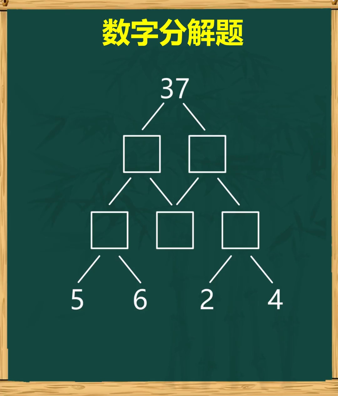 数字分解简简单单小学