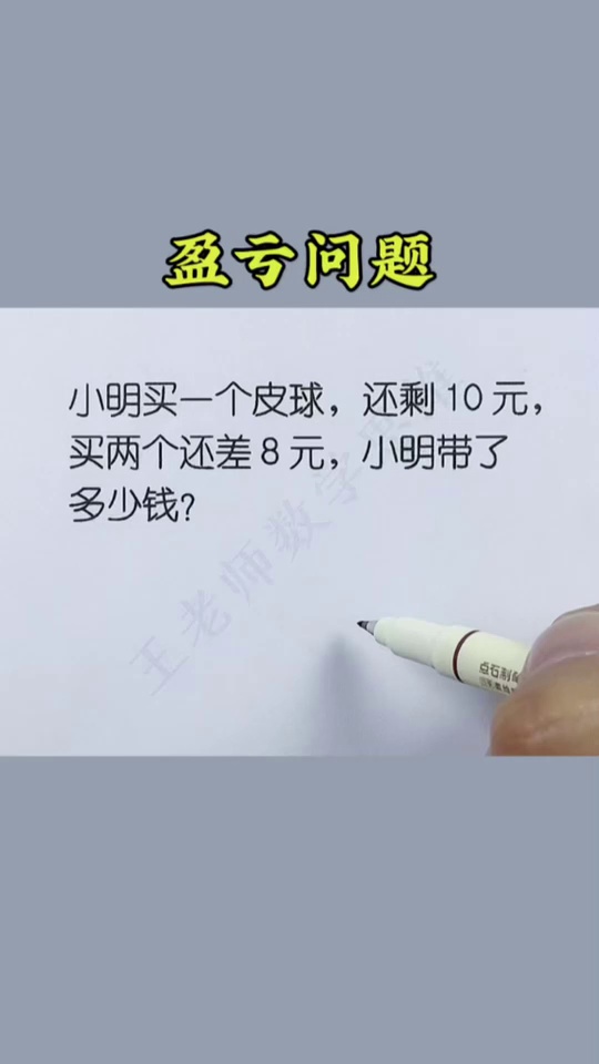 盈亏问题小学数_20