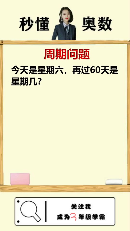 复杂周期问题只需一招2