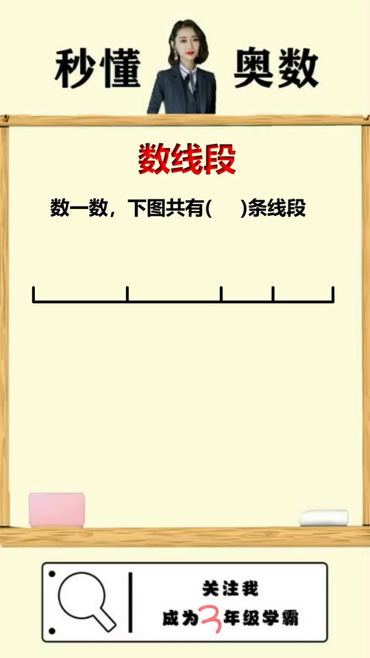 高分思维搞定数线段小