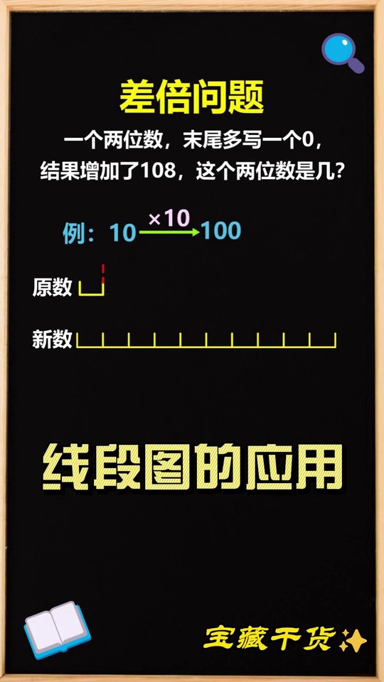 差倍问题线段图的应用