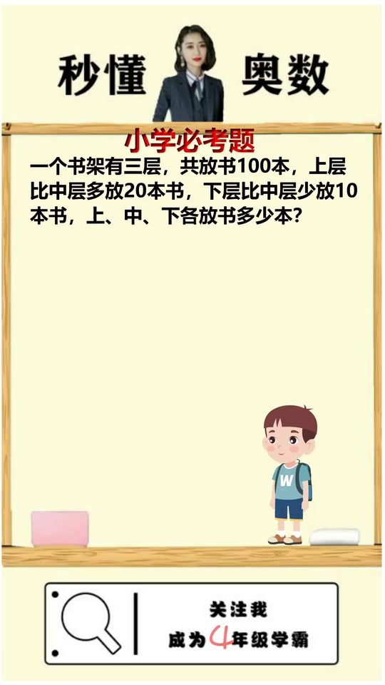 画线段图搞定小学必考