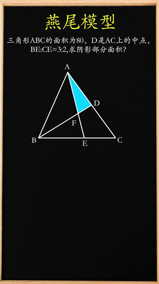 燕尾模型轻松解答小学