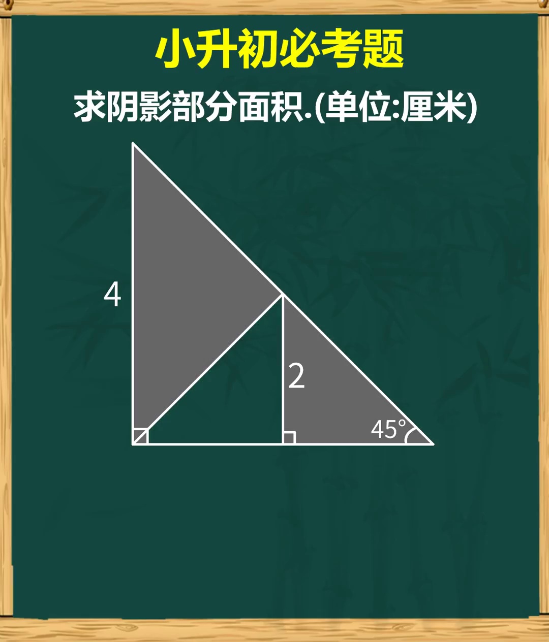 必考题求阴影部